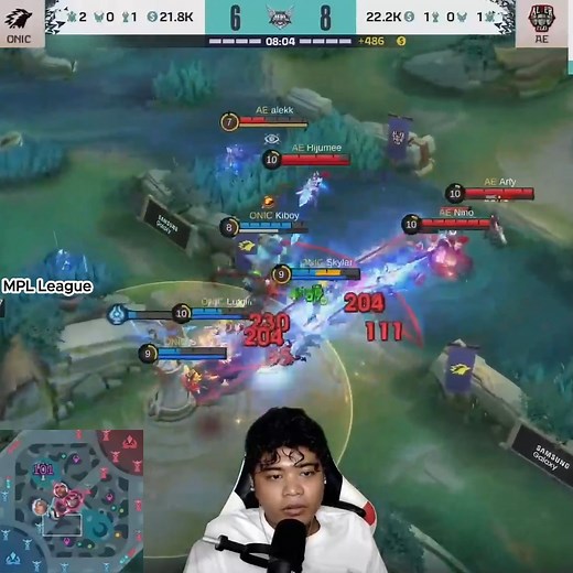 226K views · 6.8K reactions | ONIC ID vs AE Game 1 Grand Final MPL ID S16 | MPL League | Facebook