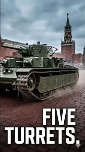 The Giant Soviet Tank With 5 Turrets! ☭ #T35