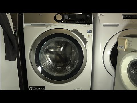Review of AEG 7000 series 1600 spin 9kg steam washing machine
