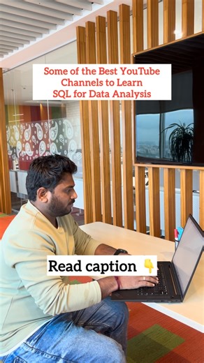 Satish Segu | Software Engineer on Instagram: "If you want to crack data analyst roles, SQL is non-negotiable. And YouTube has some gold-standard channels if you know where to look. 🔹 Alex The Analyst One of the most beginner-friendly channels for SQL + data analytics. Great for understanding how SQL is actually used in real analyst jobs. 🔹 Khan Academy (SQL Track) Perfect if you want strong fundamentals joins, filters, aggregations explained slowly and clearly. 🔹 DataCamp YouTube Short, focu