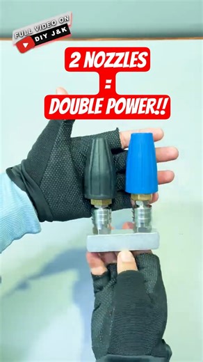 Double the Nozzles = Double the Power!