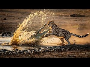 The Ultimate Predator Showdown: Crocodile vs Cheetah | Wildlife Documentary