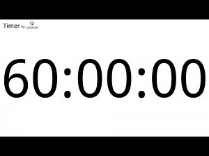 60 Hour Countup Timer