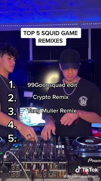 Top 5 Squid Game Remixes | TikTok