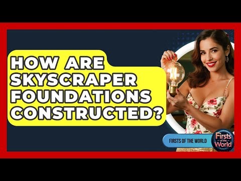 How Are Skyscraper Foundations Constructed? - Firsts of the World