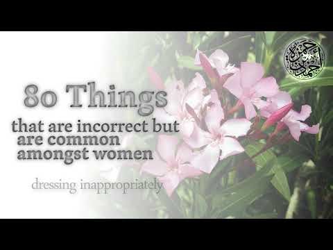 27 Warning of 80 Common Mistakes Amongst Sisters (Dressing Inappropriately)