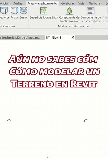 Crear Terreno en Revit: Guía Paso a Paso