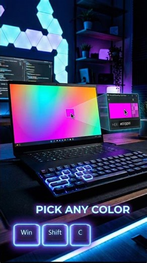 ​🔥 Windows Secret Trick! Pick Any Color Instantly! (Tamizh)