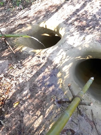 Ep.4_I Built a Secret Underground Private Tunnel Pool Hidden in the Jungle