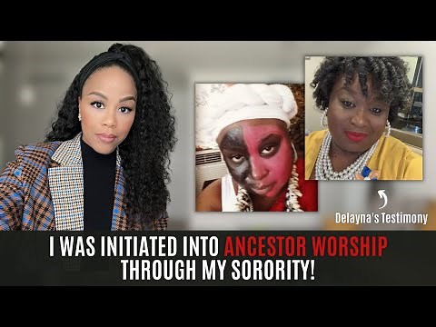 MUST WATCH! I WAS INITIATED INTO ANCESTOR WORSHIP | DENOUNCING SIGMA GAMMA RHO | AFRICAN SPIRITUALLY