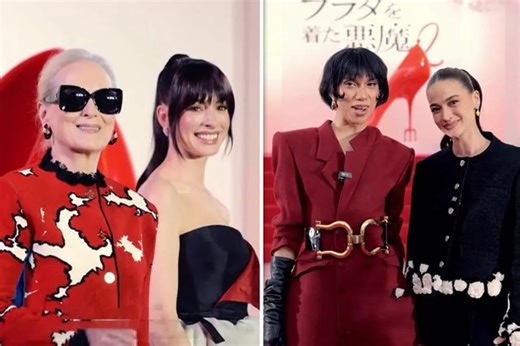 Anne Curtis and Mimiyuuuh meet Anne Hathaway and Meryl Streep at The Devil Wears Prada 2 event | ABS-CBN Entertainment