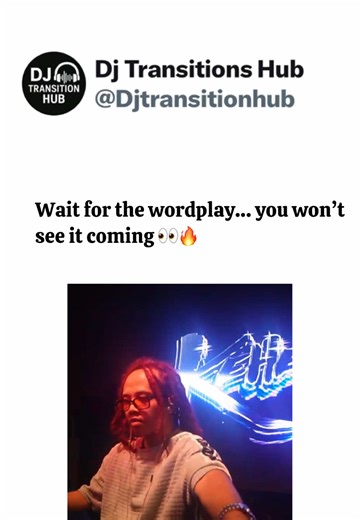 Toooo smooothh 🥶 . Enjoyed this mix?? Like and follow for more cool transitions . 🎥: @Kehele Keff . #dj #wordplay #foryou #transition #clubdj