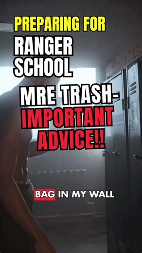 MRE Trash- Automatic Drop From Ranger School?? #rangerschool #rangerschoolprep #army