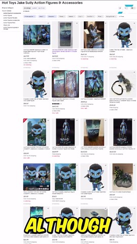 Rare hot toys Avatar figure | Jake Sully