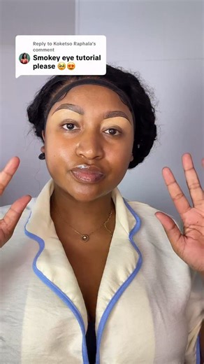 11 reactions · 4 comments | Replying to @Koketso Raphala Smokey Eye Tutorial (I love my Smokey Brown) Base @maccosmeticsafrica Eyeshadow @blossommakeupsng Eyeliner Merak Cosmetics @beautyessentials_sa Mascara @lorealparis Mascara @essence.cosmetics.africa #realtshegoo #smokeyeye #makeupinfluencer #makeupreels | Tshegofatso Lozada | Facebook