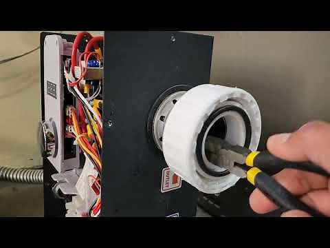 how to replace a flow sensor on a raypak ET3 pool & spa heater