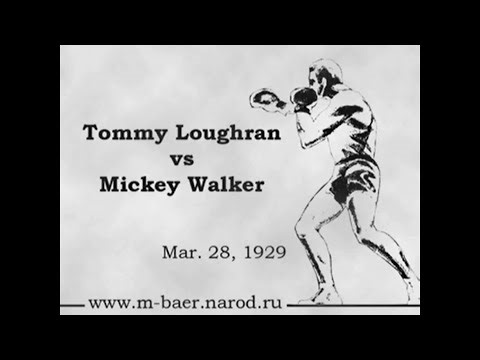 Tommy Loughran vs. Mickey Walker (1929)