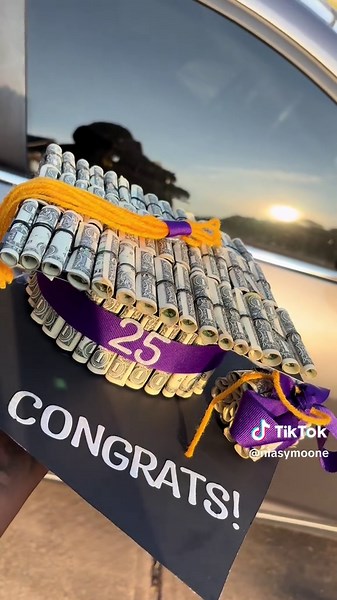 Money Grad Hat DIY Ideas for Graduation Gifts