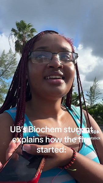 Replying to @Dez Of Misty Blue🪐💫 She sounds like a professional to me 🤷🏾‍♂️ #bahamastiktok #bahamas #nicksnotslick