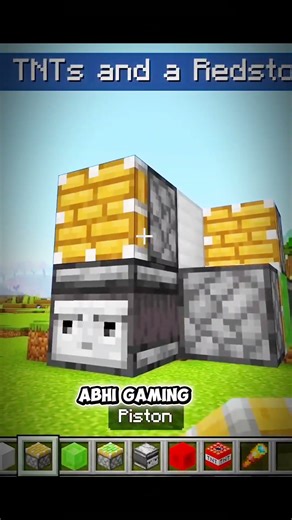 Minecraft missile🤯#minecraft #phonk #monkey sibling #tips #missile #Steve #minecraftbuilding #gaming