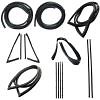 Precision CWK 1110 71: CWK 1110 71 Weatherstrip Kit for 1971-1972 Chevy C10 Trucks, 1971-1972 Chevy C20 Trucks, 1971-1972 Chevy C30 Trucks - JEGS