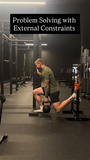 Kyle Dobbs on Instagram: "A big issue that a lot of people have with unilateral work is stabilization, so much so that they struggle to get to a trainable stimulus, and spend way too much time struggling with sensory inputs rather than progressable outputs. Here’s a few early stage constraints that I like to use; - a low horizontal ramp placed under the ball of the foot and big toe allows for better toe extension, supination, and calcaneal inversion… stabilizing front the foot up to the tibia. -