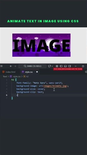 Make text move like this #animation #webdev #tutorial