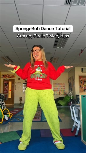Britini D'Angelo on Instagram: "🚨SpongeBob Dance #TUTORIAL 🚨 #spongebob #spongebobsquarepants #dance #dancechallenge"