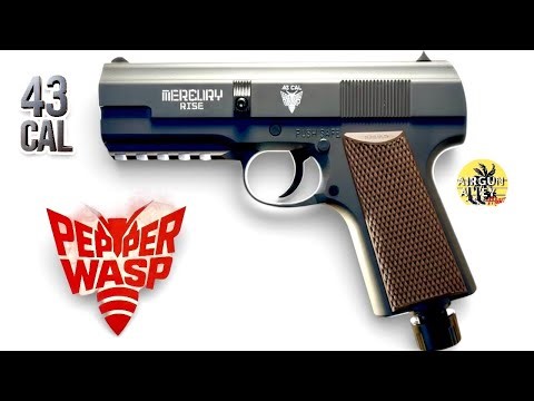 Most REALISTIC .43 Cal POCKET AIRGUN • PEPPER WASP