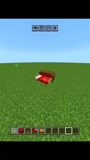 Minecraft sofa build 🛋️ | #shorts #ytshorts