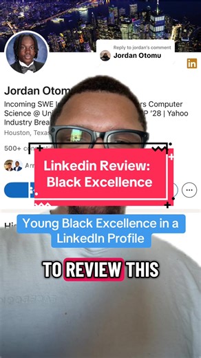 Replying to @jordan yeah I’ve been an extraordinarily strong LinkedIn profile for an 18-year-old. This is genuinely outstanding. Congratulations, you will make six figures after you graduate #LinkedIn #Resumereview #SWE #CSStudent #Networking