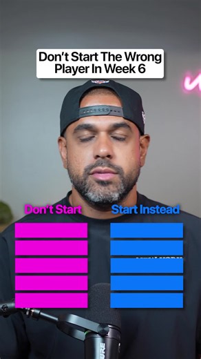 Don't start the wrong player in Week 6 | josh jacobs