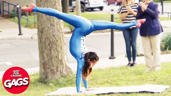 Pranks That Require Crazy Flexibility | Just For Laughs Gags
