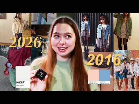 2016 vs 2026 Fashion + 3 Creative Outfits inspired by 2016 & 2026