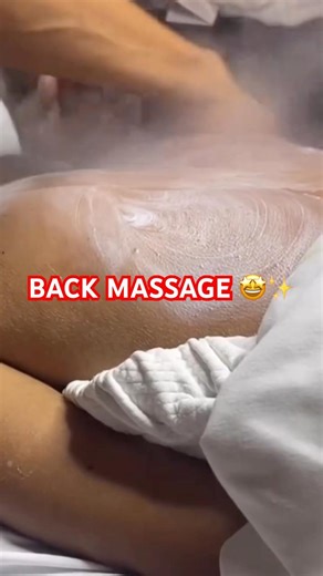 BACK MASSAGE 🤩✨ #azskincare #lymphaticmassage #massage