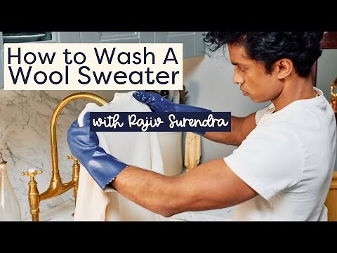 How to Wash A Wool Sweater, With Rajiv Surendra | Life Skills With Rajiv