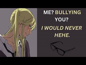 【ASMR/Roleplay】Confronting Your 'Bully' (Nerd! Listener!) (F4A) (F4M) (arguing) ( teasing) (insults)
