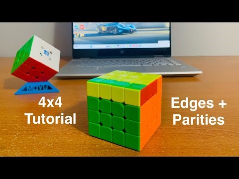 4x4 Cube Beginner’s Tutorial | Part 2: Edge Pairing & Parity Explained! 