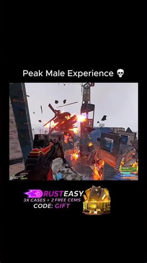 Peak #gaming #rustpvp #rustgame Sign up now for 3x free cases + 2 free gems with code: GIFT