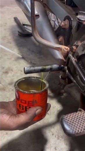 the process of installing rubber foot treads on a motorbike#shorts