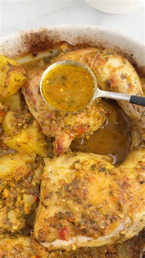 Middle Eastern Chicken and Potatoes #chicken #easyrecipe #fooddolls | Food Dolls