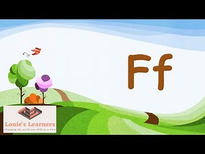 Letter F Visual, Auditory and Art Lesson