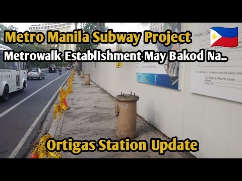 Metro Manila Subway Project | Ortigas Station Update 01.07.2024