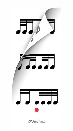 32nd note practice 🎶 #rhythm #musiclesson #drums #drumnotation #drumpractice