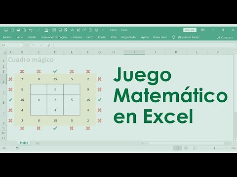 Juego matemático en Excel