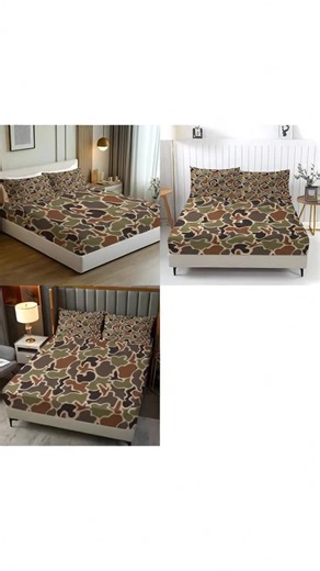 3-Piece Fitted Sheet Set, Full Size, Camouflage Design, Ideal for Hunters & Outdoor Enthusiasts, Durable Cotton Material #targetchristmasbedding #fauxfurcomforter #comforters #coolingpillowcases #bedroommusthaves #tuftedcomforter #oversizedcomforter #linenbedding #sofathrowcovers #bedsheetset