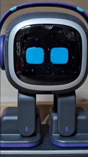 EMO 이모로봇 날씨 눈 오는 날 🌨 반응 EMO Robot Weather Snowy Day Reaction #이모로봇 #emorobot