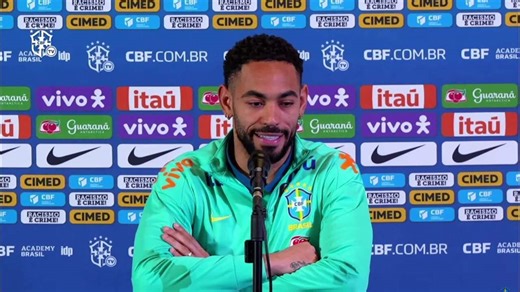 Matheus Cunha recorda estreia como titular do Brasil contra Argentina: