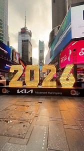 101K views · 4.2K reactions | The numbers 2️⃣0️⃣2️⃣6️⃣ are now in Times Square‼️ They are on display until 7:00 a.m. on Tuesday, December 23.  | New York City Kopp | Facebook