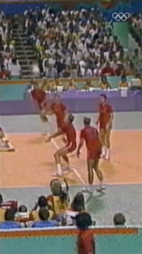 At Los Angeles 1984, Brazil and USA faced off in a historic Olympic men's volleyball final. 🏐